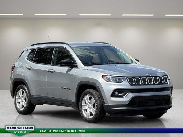 used 2022 Jeep Compass car, priced at $19,494