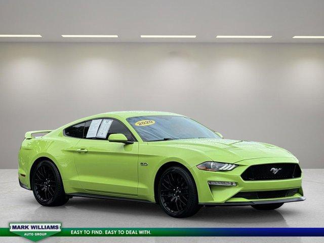 used 2020 Ford Mustang car, priced at $29,642