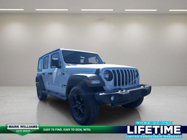 used 2022 Jeep Wrangler Unlimited car, priced at $34,999