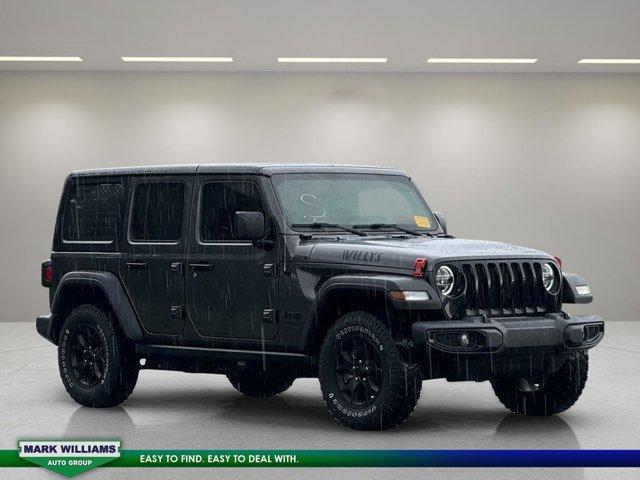 used 2021 Jeep Wrangler Unlimited car, priced at $29,983