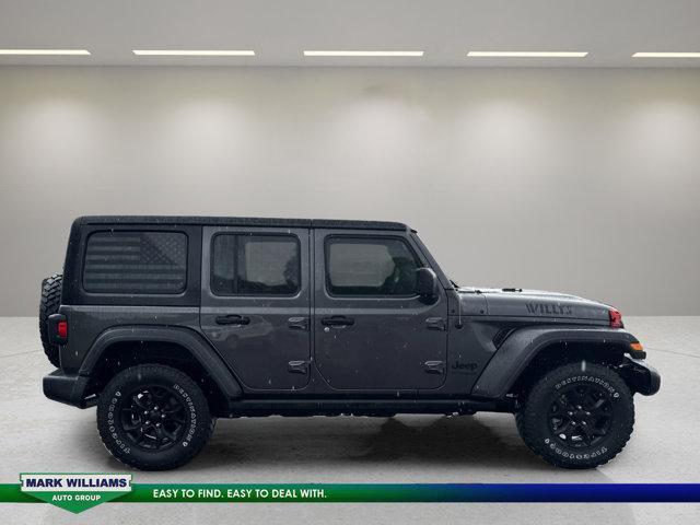 used 2021 Jeep Wrangler Unlimited car, priced at $29,983