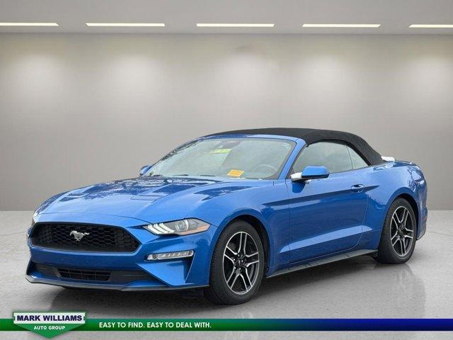 used 2021 Ford Mustang car, priced at $20,566