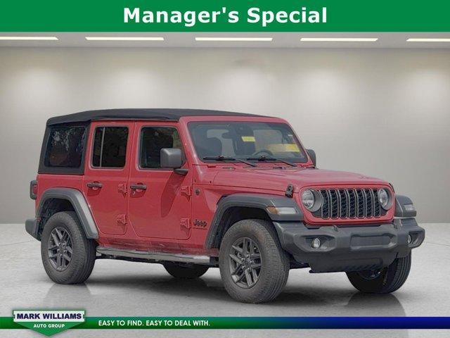 used 2024 Jeep Wrangler car, priced at $32,353