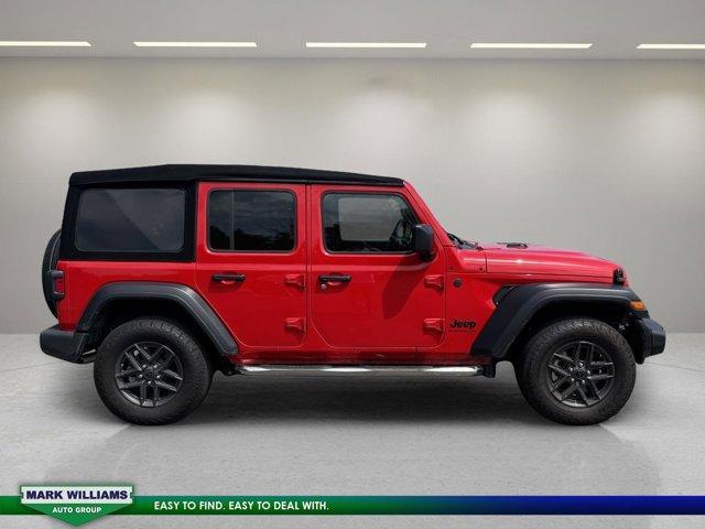 used 2024 Jeep Wrangler car, priced at $35,717