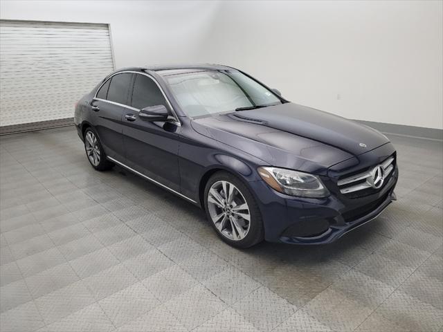 used 2018 Mercedes-Benz C-Class car, priced at $25,895