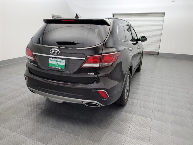 used 2017 Hyundai Santa Fe car, priced at $16,495