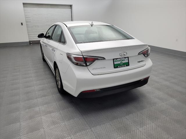 used 2016 Hyundai Sonata Hybrid car, priced at $15,995