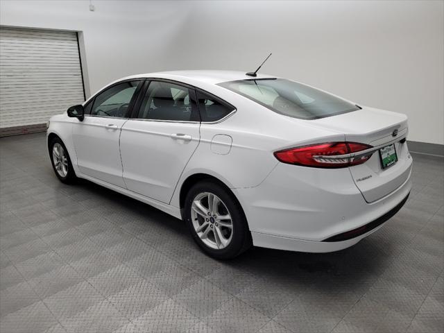 used 2018 Ford Fusion car, priced at $14,795