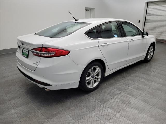 used 2018 Ford Fusion car, priced at $14,795