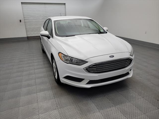 used 2018 Ford Fusion car, priced at $14,795