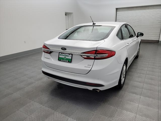 used 2018 Ford Fusion car, priced at $14,795