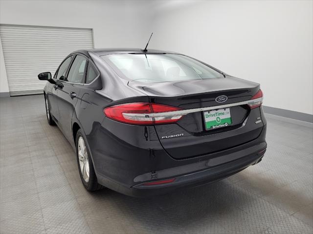 used 2018 Ford Fusion car, priced at $17,495