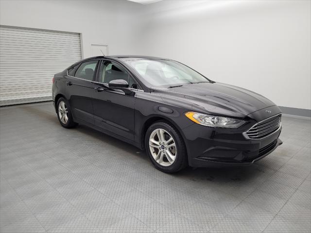 used 2018 Ford Fusion car, priced at $17,495