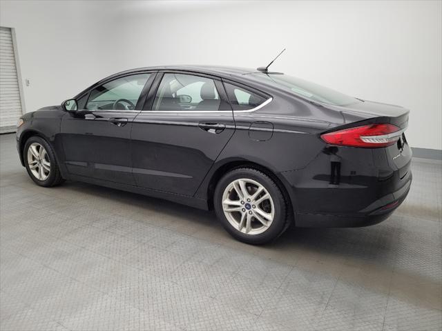 used 2018 Ford Fusion car, priced at $17,495