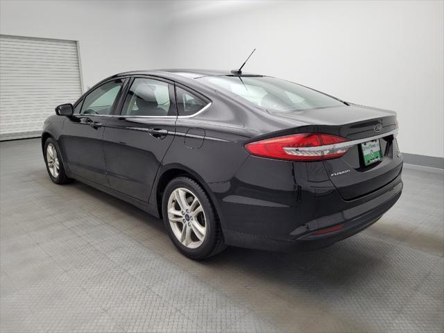 used 2018 Ford Fusion car, priced at $17,495