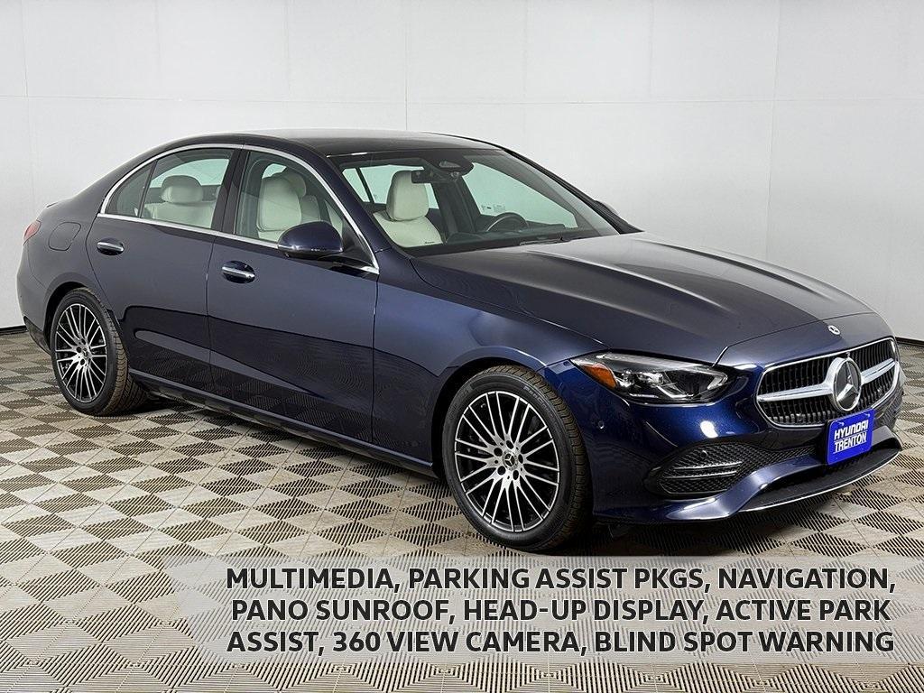 used 2022 Mercedes-Benz C-Class car, priced at $32,457