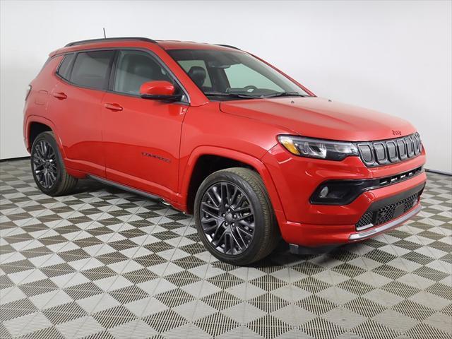 used 2022 Jeep Compass car, priced at $19,419