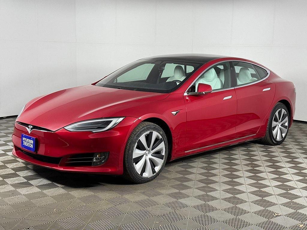 used 2021 Tesla Model S car, priced at $37,229