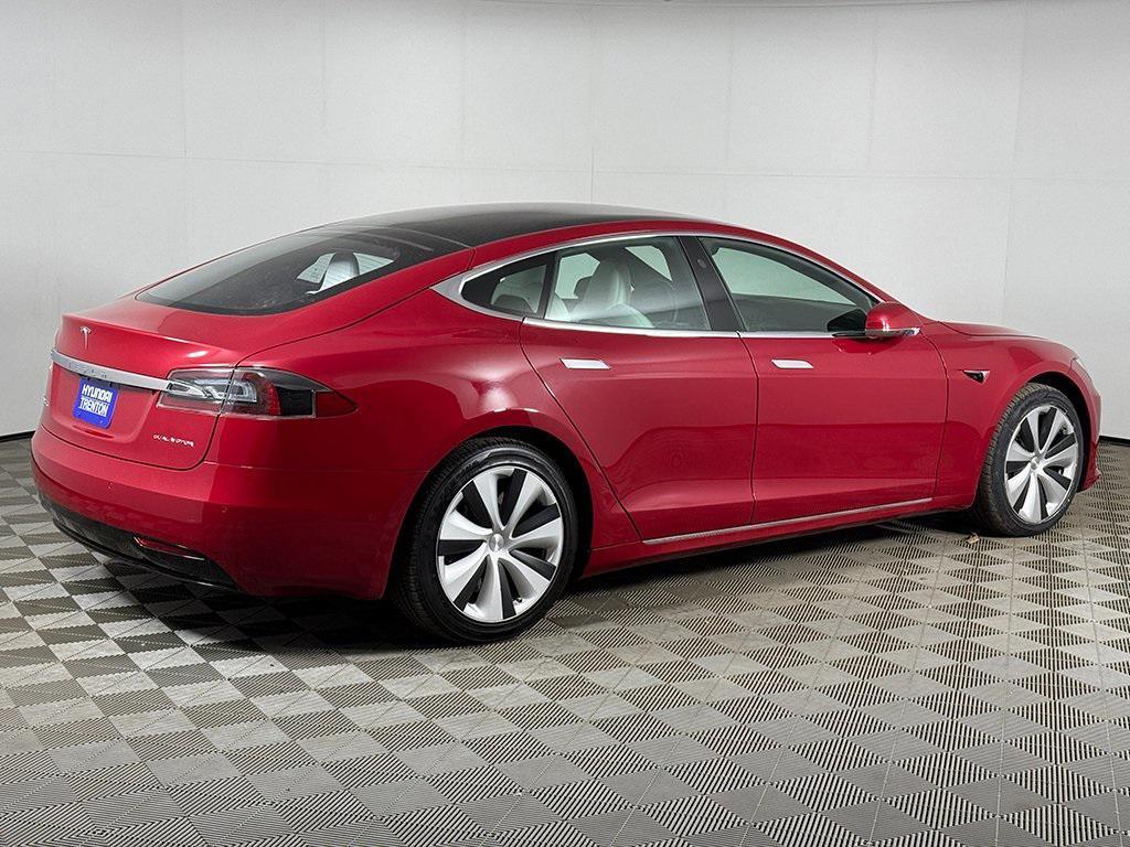 used 2021 Tesla Model S car, priced at $37,229