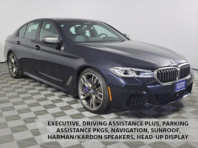 used 2021 BMW M550 car, priced at $43,799