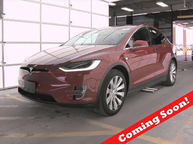used 2020 Tesla Model X car, priced at $40,559