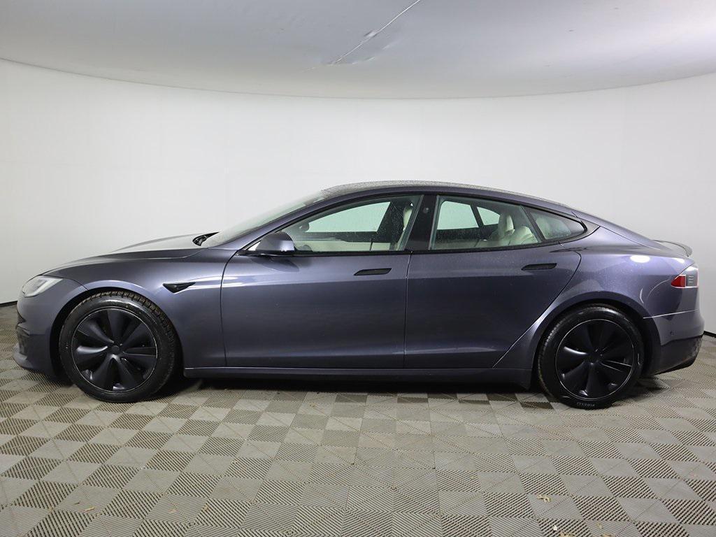 used 2021 Tesla Model S car, priced at $49,839