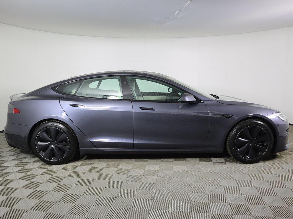 used 2021 Tesla Model S car, priced at $49,839