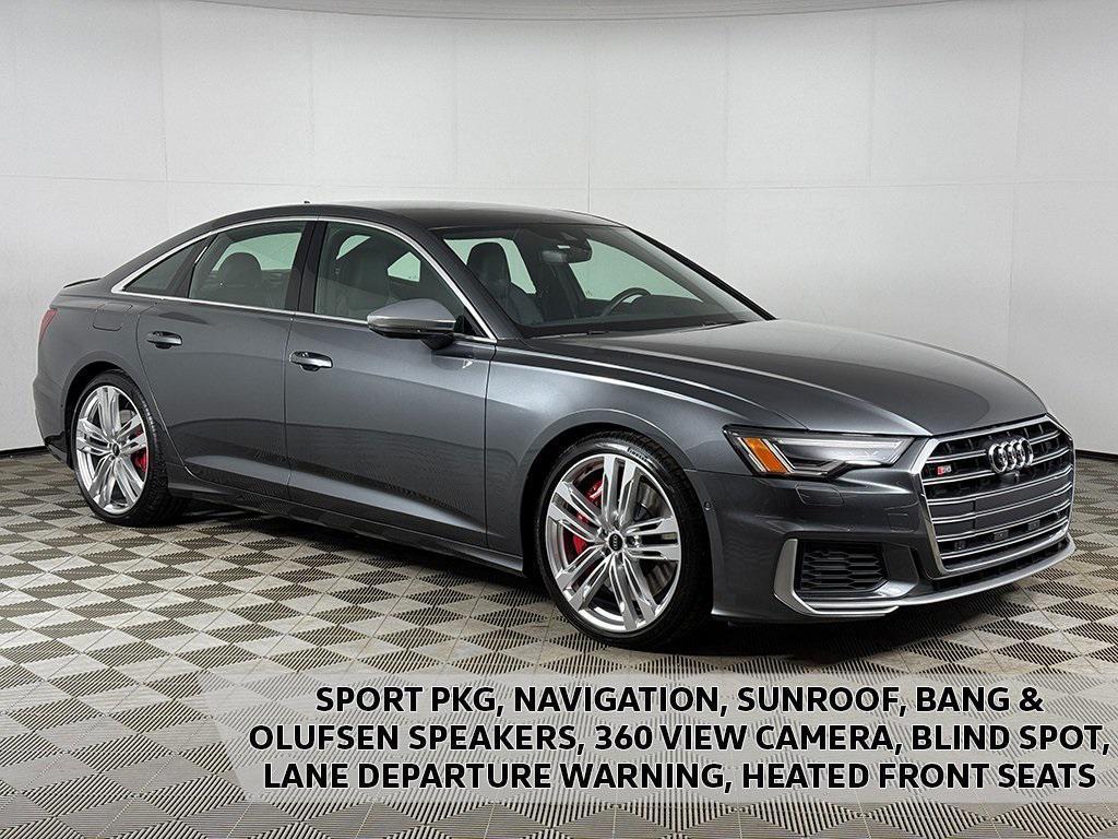 used 2021 Audi S6 car, priced at $47,997