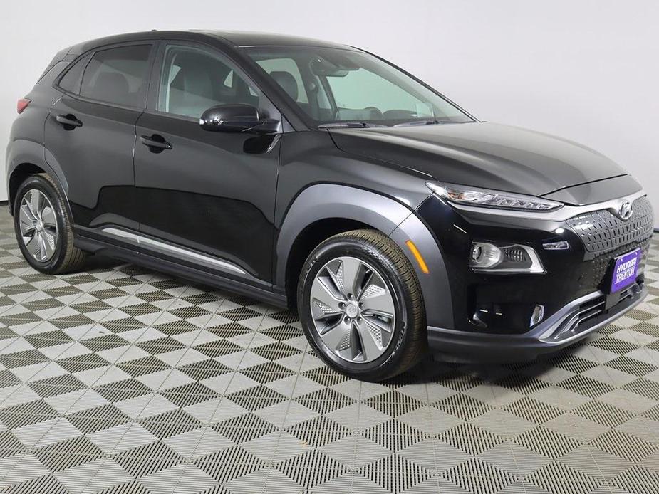 used 2021 Hyundai Kona EV car, priced at $19,957