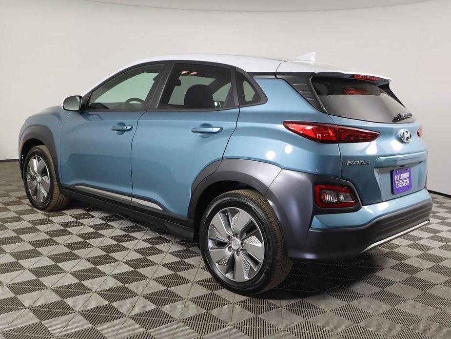 used 2021 Hyundai Kona EV car, priced at $17,947