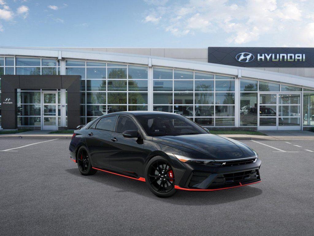 new 2025 Hyundai Elantra N car, priced at $33,749