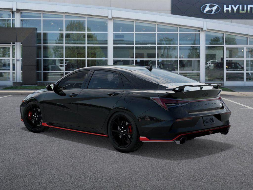 new 2025 Hyundai Elantra N car, priced at $33,749