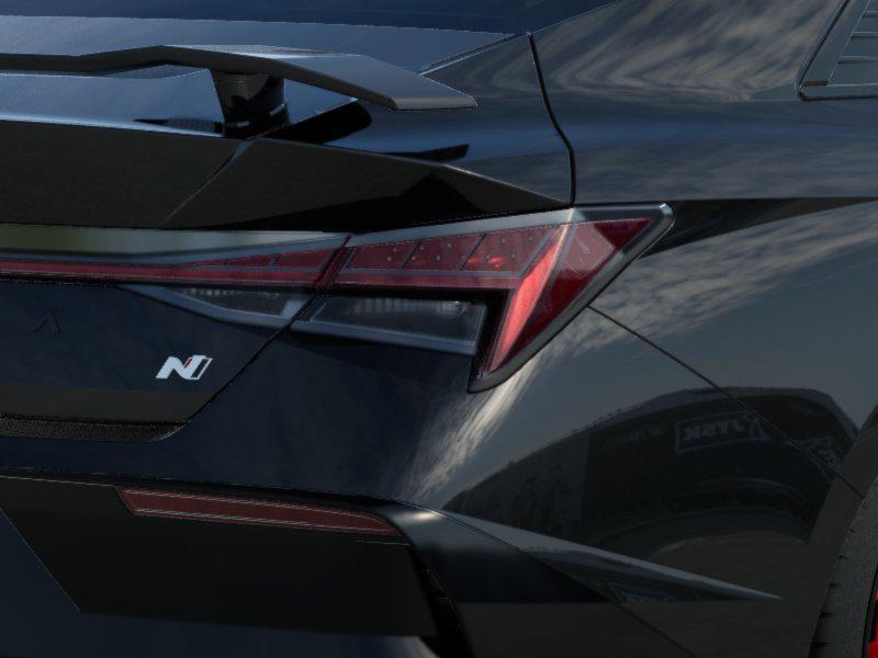 new 2025 Hyundai Elantra N car, priced at $33,749