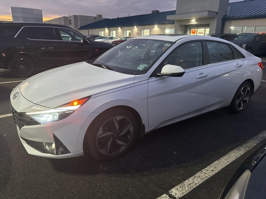 used 2023 Hyundai ELANTRA HEV car, priced at $16,497