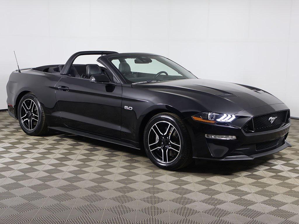 used 2021 Ford Mustang car, priced at $34,117