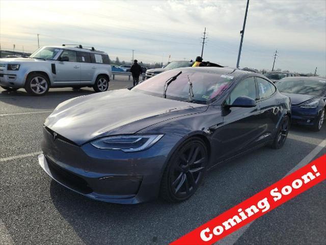 used 2021 Tesla Model S car, priced at $52,497