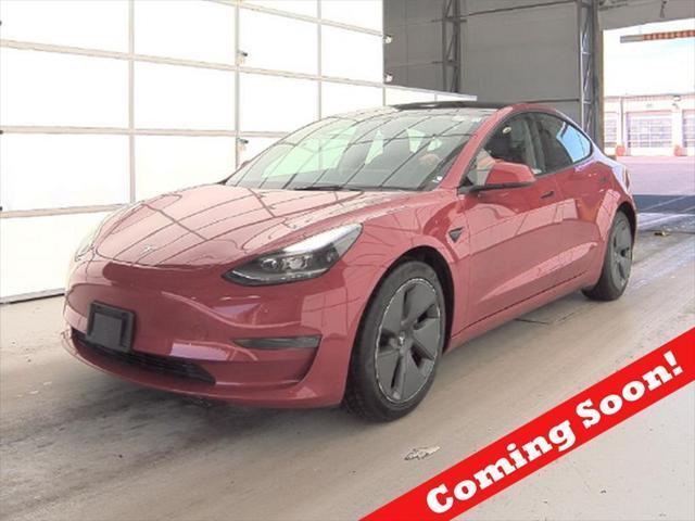 used 2023 Tesla Model 3 car, priced at $26,559