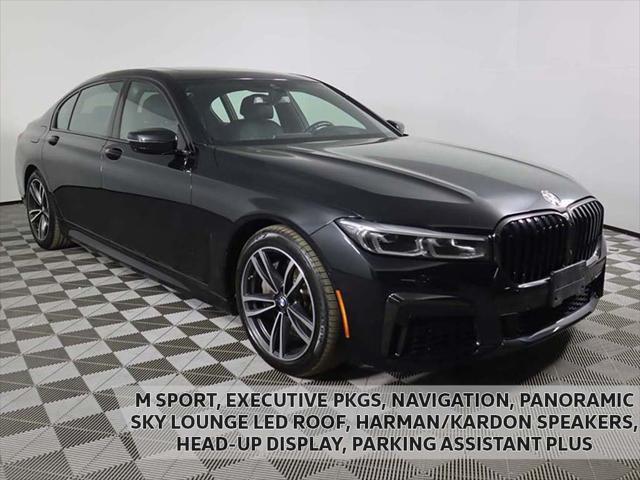 used 2021 BMW 750 car, priced at $46,399