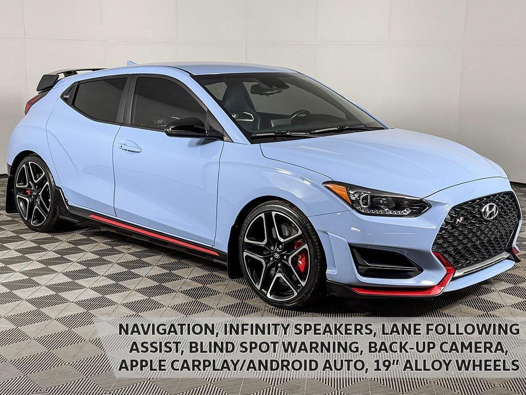 used 2022 Hyundai Veloster N car, priced at $25,497