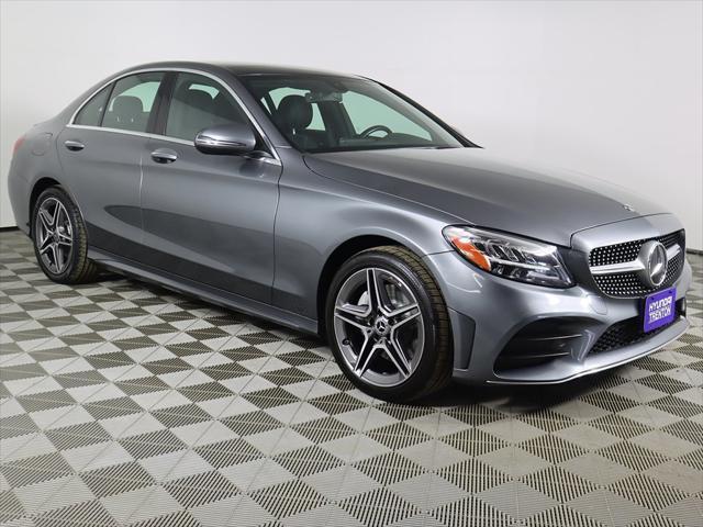 used 2021 Mercedes-Benz C-Class car, priced at $25,795