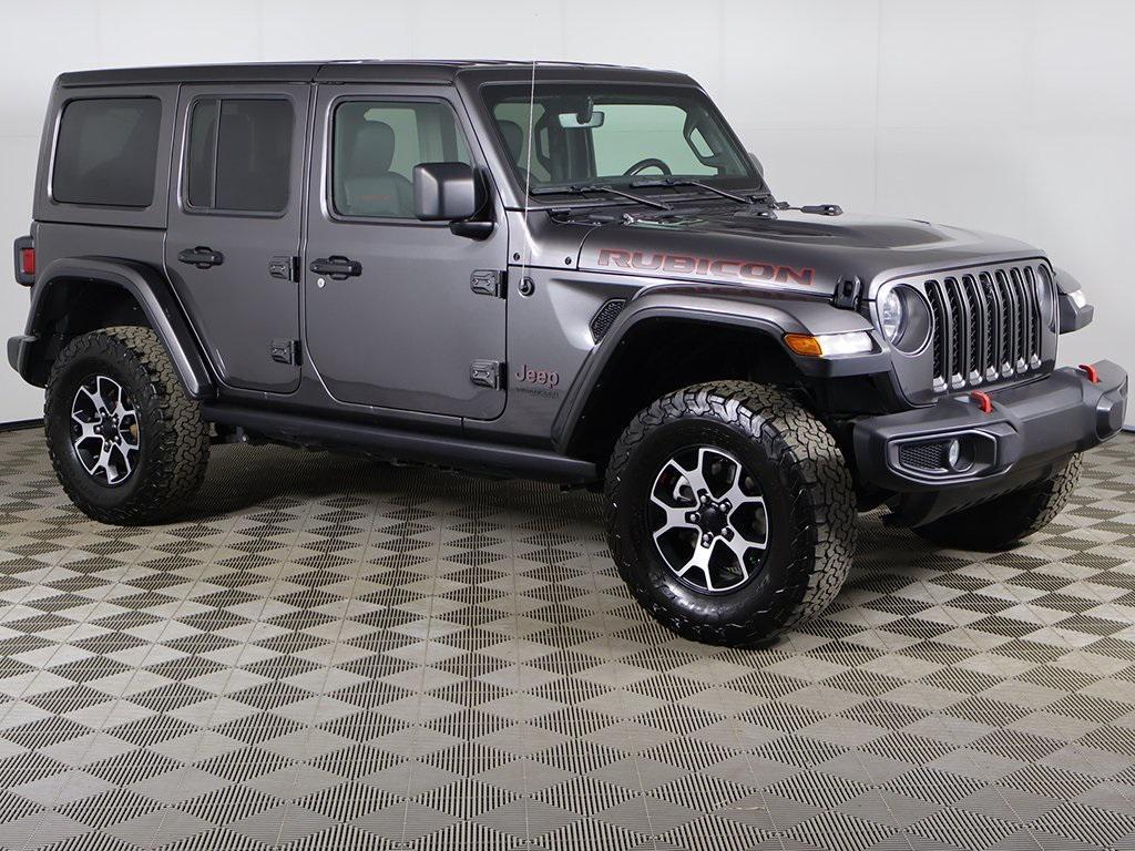 used 2022 Jeep Wrangler Unlimited car, priced at $39,490