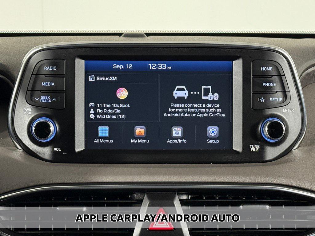 used 2019 Hyundai Santa Fe car, priced at $14,990