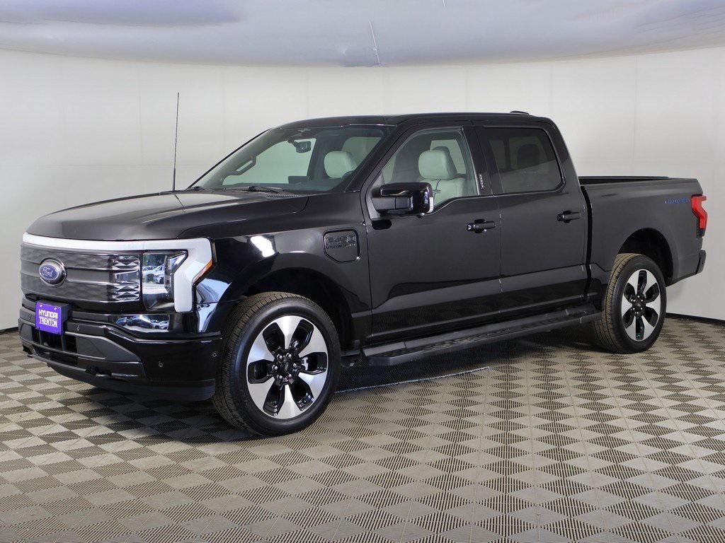 used 2023 Ford F-150 Lightning car, priced at $56,490