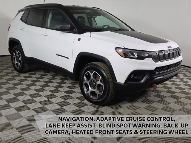 used 2022 Jeep Compass car, priced at $23,425