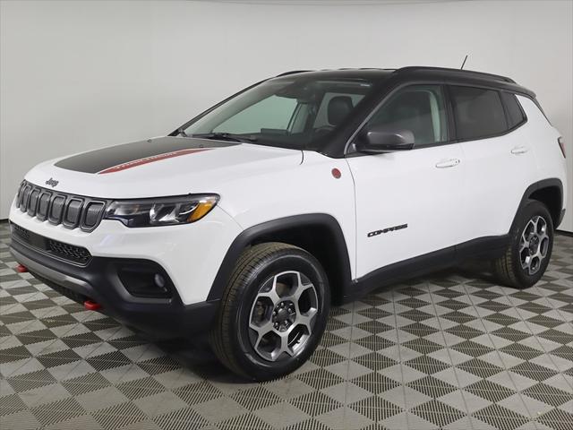 used 2022 Jeep Compass car, priced at $23,425