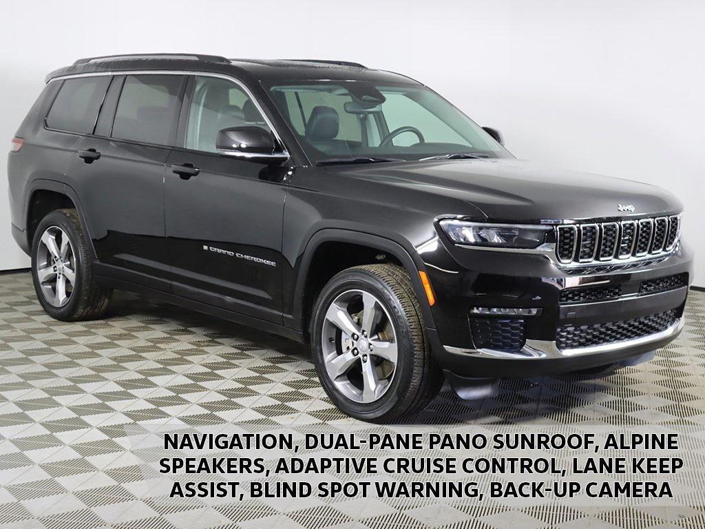 used 2021 Jeep Grand Cherokee L car, priced at $27,329