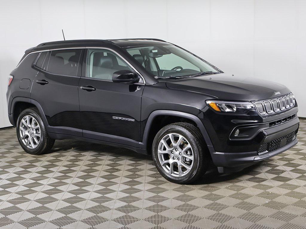 used 2022 Jeep Compass car, priced at $18,290