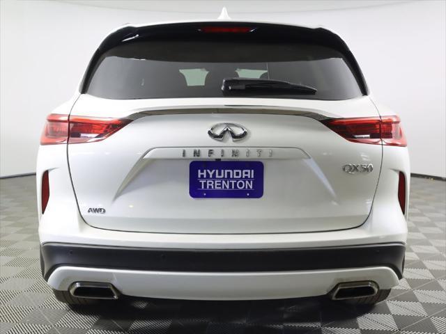 used 2021 INFINITI QX50 car, priced at $23,995