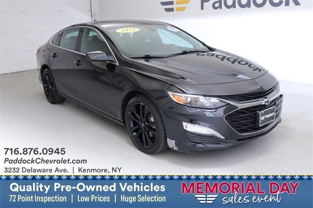 used 2022 Chevrolet Malibu car, priced at $18,495