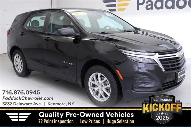 used 2022 Chevrolet Equinox car, priced at $18,217